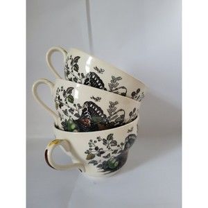 Set of 3 Vintage Mason's Ironstone Fruit Basket Cup Cottage Core Granny Crazing